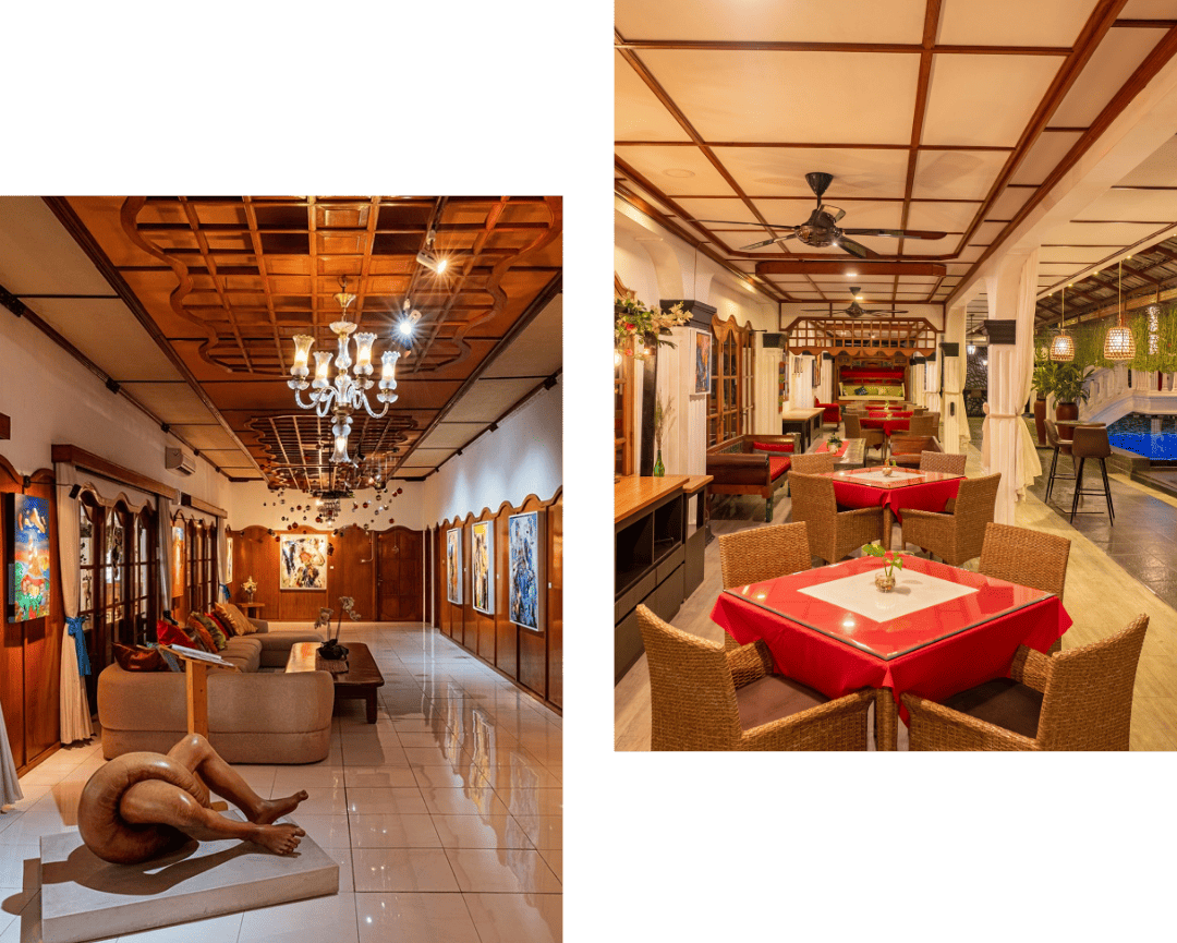 Experience a Stay in an Art Gallery Ambience